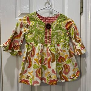 Colorful Paisley Kids Tunic/Top